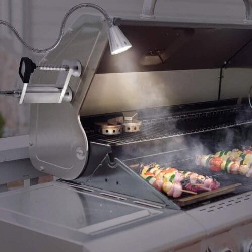 Bendable Outdoor Camping Barbecue BBQ Grill 12LED Light Flexible Magnetic Lamp