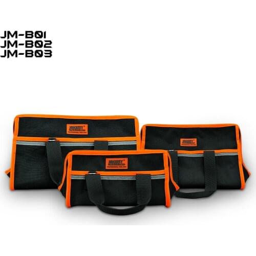 JAKEMY Portable Multifunction Tote Tool Bags JM-B01 JM-B02 JM-B03 600D Oxford Fabric Durable Waterproof Electrician Bags