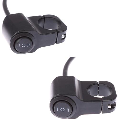 Motorcycle Handlebar On Off Switch 12V Waterproof ATV Headlight Fog Light