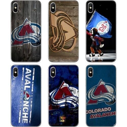 For Samsung Galaxy A9 A8 Star Lite A3 A5 A7 A6 Plus 2018 2015 2016 2017 Sport-Colorado-Avalanche-Logo-Fans Soft Silicone Case