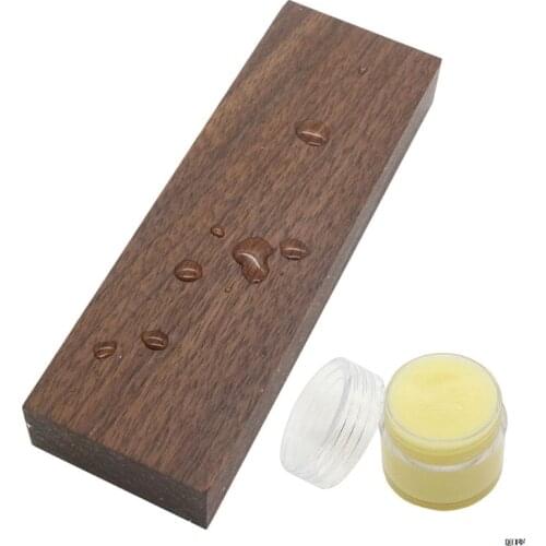 20g Organic Natural Pure Wax Paste Wood Polishing Furniture Floor Surface Finishing Leather Maintenance Household Accessory