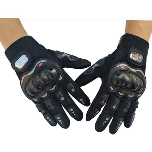 Outdoor gloves mens motorcycles racing riders all finger gloves womens four seasons mountain bike riding hard shell gloves