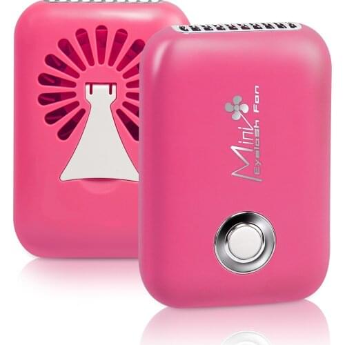 USB Charging Mini Handheld Lash Fan Dryer for Eyelash Extension Low Noise Long Battery Life Professional Manicure Makeup Tools