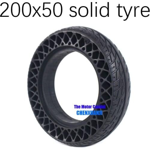 Hot Sale High Performance 200x50 Solid Tyre Honeycomb with Good Quality Tire for Folding Electric Scooter Balancing Car