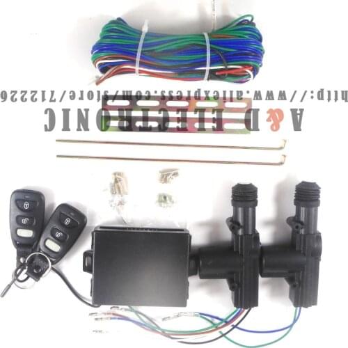 With Flash light! 24V Truck central lock system DC24V door Actuator Remote Contral Remote Key long-range switch door lock system