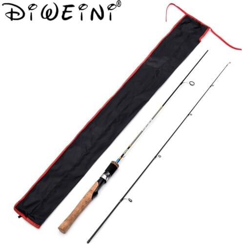 1.68m /1.8m Soft UL Power 2 sec Spinning Rods 2kg Test 3-6LBS 2-8g Carbon Casting Fishing Rod for lure fishing