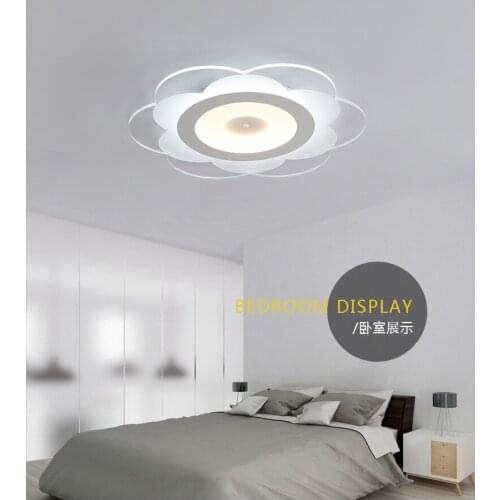 Slim sunflower acrylic LED ceiling lamps warm home interior lighting commercial decoration Ceiling lights Lighting fixture