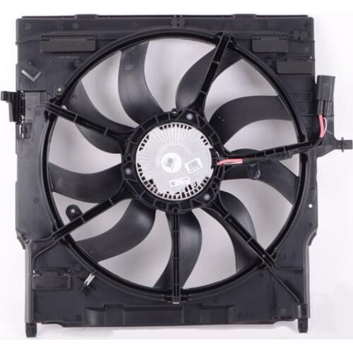 X5 X6 Radiator Cooling Fan Assembly For BMW F15 F16 Electric Engine 17428618242 17427634471 17427616104