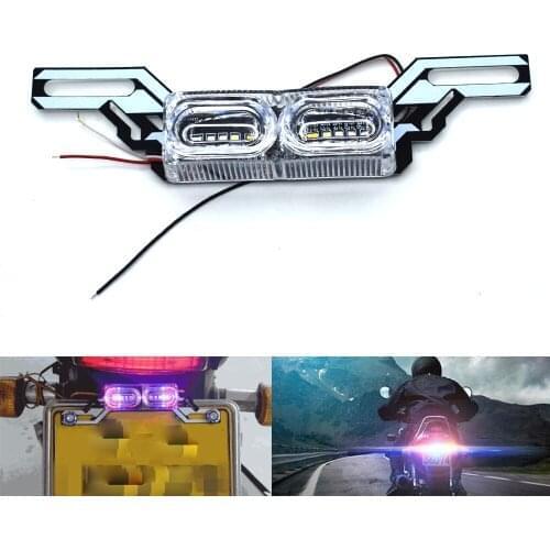 Motorcycle strobe tail light LED brake light 12V voltage rear tail light for BMW F800GS F800R F800GT F800ST F800S F700GS F650GS