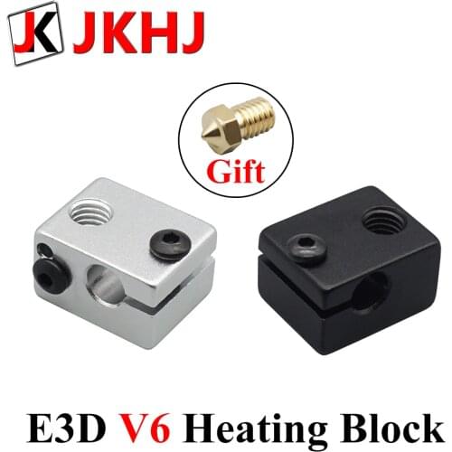 3D Printer Parts E3D V6 Hotend Heating Accessories Block for RepRap Makerbot Extruder Heated Block Kit 1
