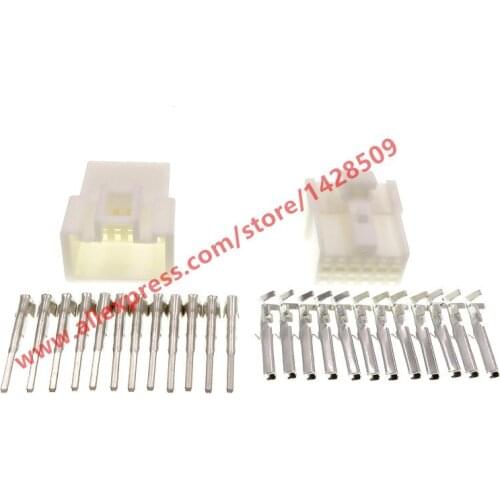 10 Sets 12 Pin Female Male Car Connector Automotive Electrical Plug