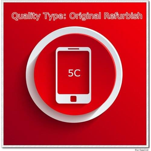 10pcs/lot Original Refurbish A Quality Screen for 5C LCD Display Black