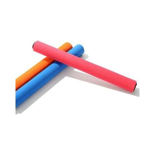 6 COLORS Track & Field Running Foam Race Practice Sports Relay Baton 2PC NEW
