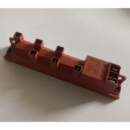 220-240V Europe style kitchen multi-head stove 6 terminals Gas oven electronic pulse igniter