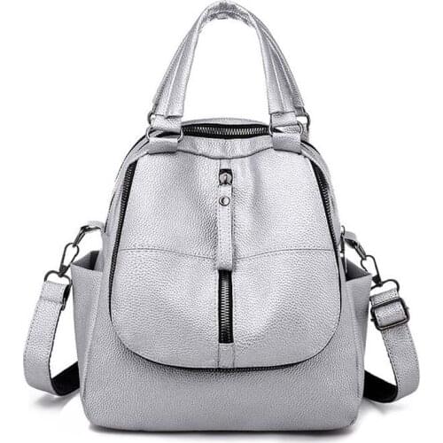 3PCS / LOT Korean style Patchwork Women Bag Outdoor Casual Backpack Multifunction Schoolbag Female Girls Bagpack Mochilas