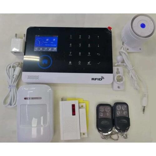 433Mhz Wireless Touch Screen RFID GSM Alarm System