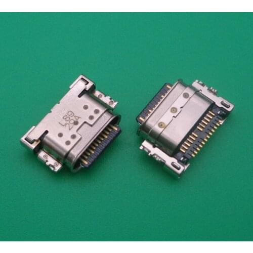 50pcs For LG Stylo 5 Q720 Micro mini USB jack socket connector charger Charging port dock plug power repair parts