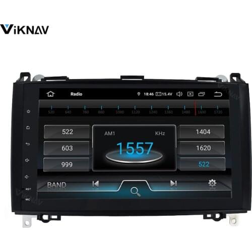 2 din android car radio for Benz A-class W169 B-class W245 Viano Vito Sprinter for VW Crafter 2004-2013 car GPS navigation