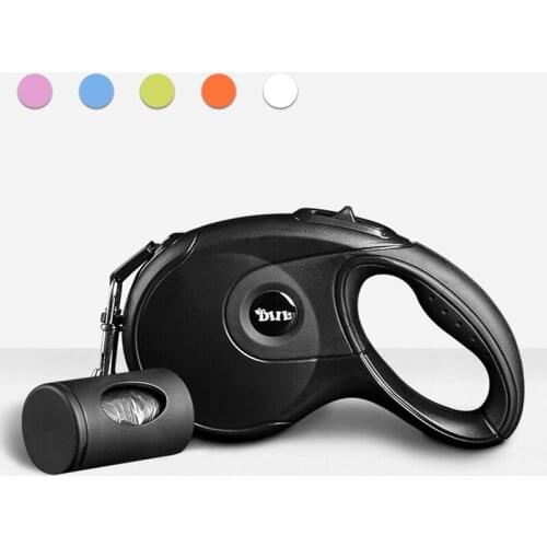 8M Automatic Pet Walking Leashes Retractable Dog Leash Strong Nylon Rope Extending Running Leads for Small Medium Large Big Dogs