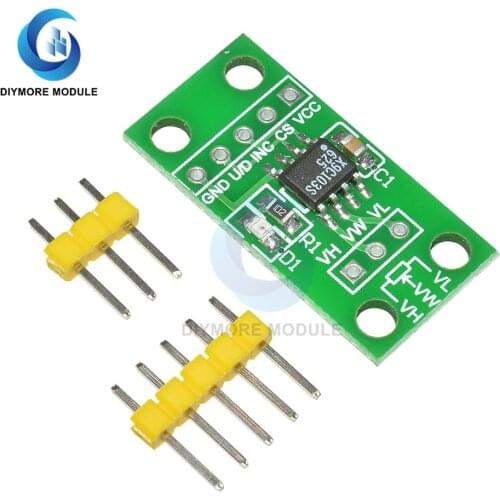 X9C103S Digital Potentiometer Module DC 3V-5V 10K Full Scale High Precision For Arduino