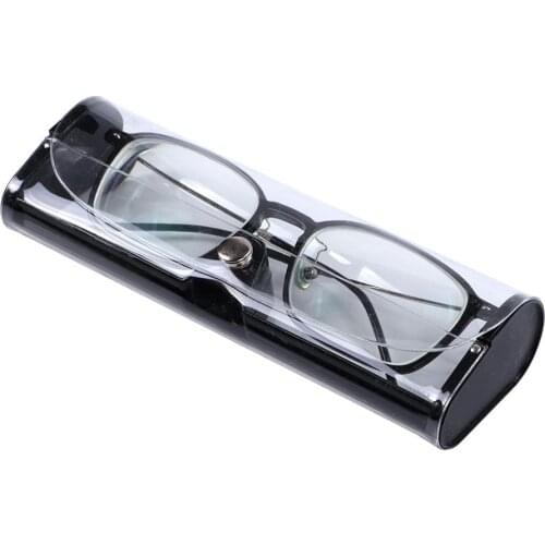 Colorful Eyewear Case PVC Glasses Box Transparent Reading Glasses Plastic Eyeglass For Myopic Lens