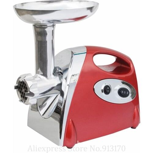 Electric Meat Grinder Kitchen Mincer 800W Sausage Stuffer 3 Cutting Plates Sausage Topper Attachment Metal Gears
