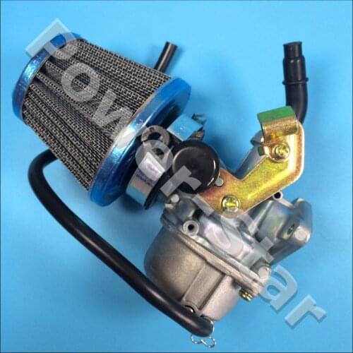 PZ19 carb 19mm carburetor with Air Fiter for 50cc 70cc 90cc 110cc ATV quad cable choke