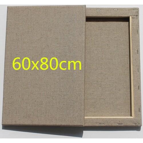 60x80cm linen color stretched canvas for artist painting