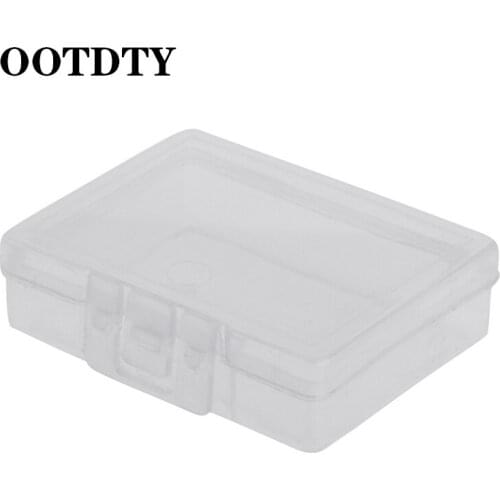 OOTDTY Transparent Fishing Lure Tackle Hook Bait Plastic Storage Box Container Case New