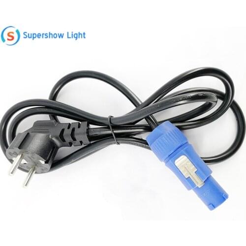 Moving Head Power Cable Plug To Powercon Cable Connector US EU UK AU Plug for Stage Light Machine DJ Equipment