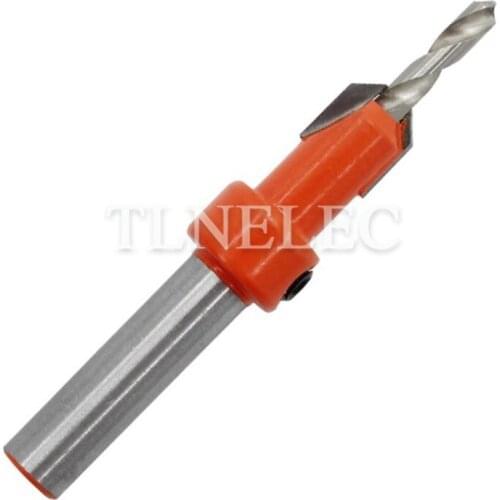 Carpenters Countersunk Hole Drill Taper Hole Drill Alloy Head Screw Step Drill Wood Self-tapping Screw Installation Step Drill