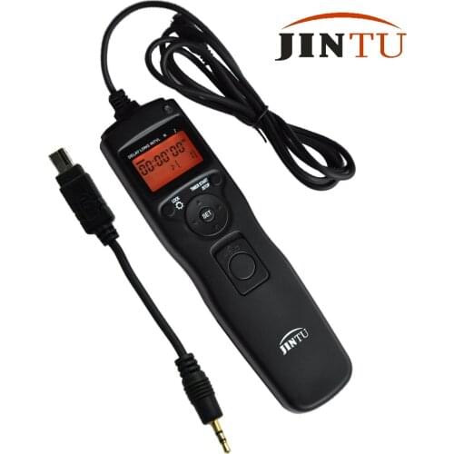 JINTU LCD Time lapse intervalometer Timer Remote Control Shutter Release for Nikon D90 D5300 D3100 D3200 D5000 D5100 D7000 SLR
