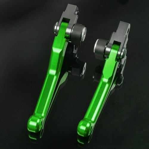 Dirt Bike Pivot Brake Clutch Levers hand grip Handbrake For KAWASAKI KX65 2000 2001 2002 2003 2004 2005 2006 2007 2008 2009-2018