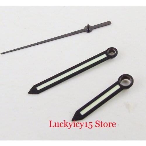Black Edge Luminous Watch Hand Watch Pointer Fit MIYOTA 8205 8215 821A Automatic Movement