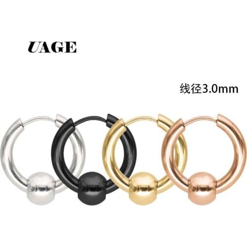 Uage Women's Silver Earrings