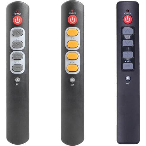 6 Key Universal Remote Control Copy Pure Learning Infrared IR Remote Controller for Smart TV BOX STB DVD DVB VCR HIFI Amplifier