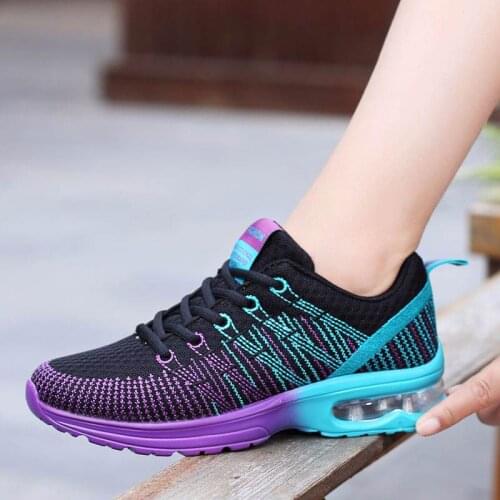 Wedges shoes women sneakers 2021 breathable mesh casual sneakers women shoes lace-up platform shoes woman zapatos de mujer