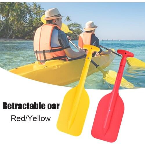 1Pc Kayak Raft Telescopic Paddle Portable Collapsible Adjustable Aluminum Alloy Oar Safety Boat Accessories Kayak Paddle