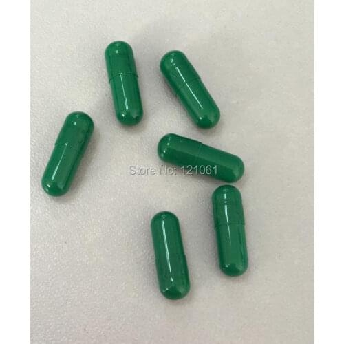 4# 1,000pcs,green-green empty capsules,hard gelatin empty capsules size 4! (joined or seperated capsules available!)