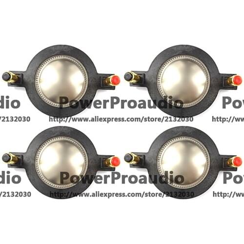 4pcs 44.4mm for Mackie 1701 Tweeter Diaphragm for SRM-450 C300Z P-Audio BMD-440 BMD-450 Speaker Freeshipping