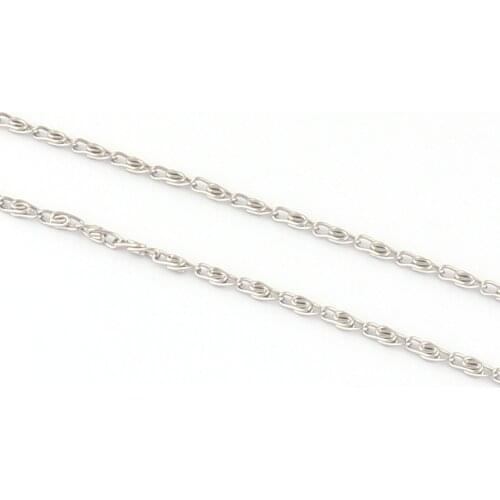 Bag Chain Metal Chain Purse Strap Bag Hardware Handbag Strap Chain for Bags/Purses Both Ends with Clips Cable Chain Jewelry