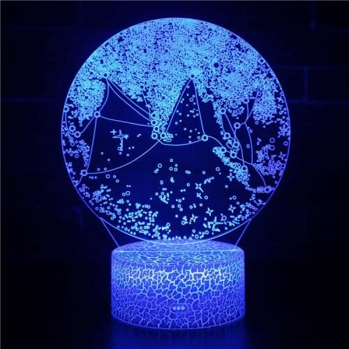Kids Room Usb Led Night Light Holiday Home Deco Gift Nightlights Childrens room decoration 3D night light