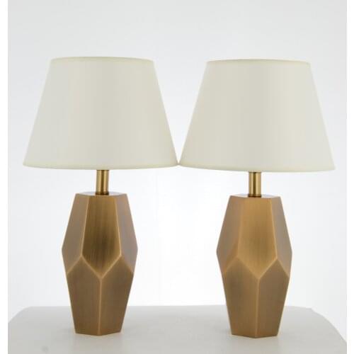 Gostivar Double Bronze Deskl Lamp