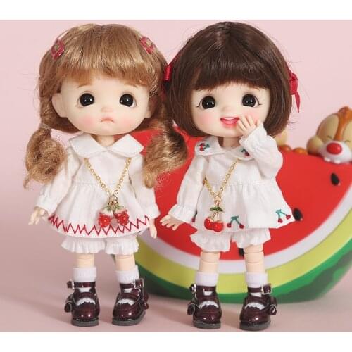 Fashion 1/8 BJD Doll Head with DDF body,wig,doll clothes,shoes,socks dolls accessories 1/12 bjd ob11 clothes bjd wig 1/8