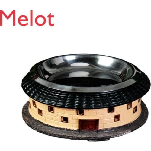 Fashion Household Restaurant Artistic Cuisine Specialty Tableware Personalized Creative Tulou Set