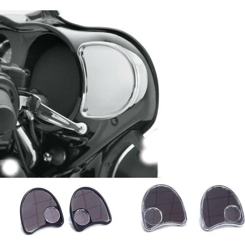 Motorcycle Batwing Fairing Mount Mirrors Side Rear View For Harley Electra Street Glide 1996-2013