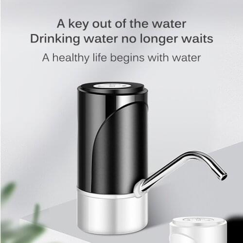 Water Bottle Pump Water Dispenser Rechargeable Electric Water Pump Portable Automatic Drinking Pump Bottle