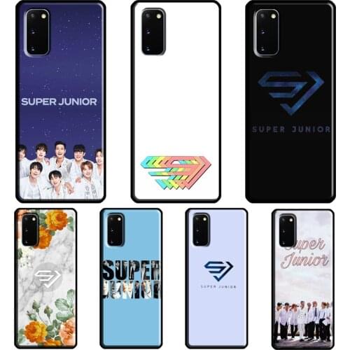 Super Junior Korean Kpop Case For Samsung Galaxy S21 Ultra S8 S9 S10 Plus Note 9 10 Note 20 Ultra S20 FE Back Cover