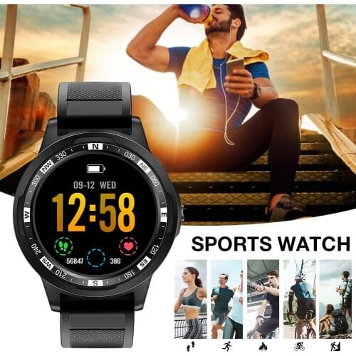 Outdoor Sports Watch GPS Smart Watch IP67 Blood Pressure Heart Rate Pedometer Fitness Bracelet For IOS Android