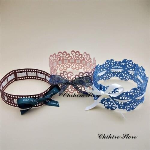 Vintage lace embossing edge wreath Metal Cutting Dies Stencils for DIY Scrapbooking photo album Decorative Embossing